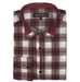 Brown Long Sleeve Plaids And Checks Pattern Men's Dress Shirt