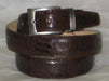 Cinto De Avestruz - Cinto Vaquero MensStylish brown belt crafted from finest ostrich leg material