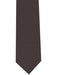 Extra Long Men's Polyester Brown Neck Tie-Men's Neck Ties - Mens Dress Tie - Trendy Mens Ties