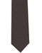 Extra Long Men's Polyester Brown Neck Tie-Men's Neck Ties - Mens Dress Tie - Trendy Mens Ties