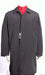 Men's Brown Rain Jacket Coat Trench Coat 3/4 length