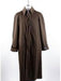 Long Full Length Rain Coat For Men Brown