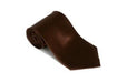 Aztec Brown 100% Silk Solid Necktie With Handkerchief Buy 10 Of Same Color Tie For $25 Each - Men'S Neck Ties - Mens Dress Tie - Trendy Mens Ties