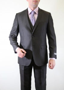 Mens Brown Tweed Suit - Winter Fabric Heavy Suit