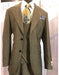 Men's Brown Two Button  Suit