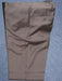 Brown 100% WOOL , SUPER 140'S Solid ~ plain FRONT PANTS