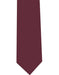 Men's Polyester Burgundy ~ Wine ~ Maroon Color Extra Long Neck Tie-Men's Neck Ties - Mens Dress Tie - Trendy Mens Ties