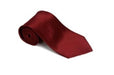 Burgundy ~ Maroon ~ Wine Color 100% Silk Solid Necktie With Handkerchief Buy 10 Of Same Color Tie For $25 Each-Men'S Neck Ties - Mens Dress Tie - Trendy Mens Ties