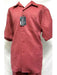 Men's 2 Piece Red Linen Short Sleeve Casual Two Piece Mens Walking Outfit For Sale Pant Sets Casual Big Size Suit