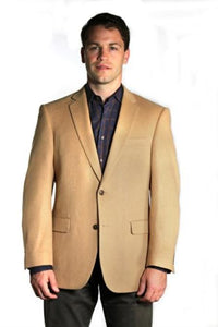 Men's Extra Long Outerwear Coat Camel