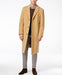 Men'S Dress Coat Designer Brand Blend Overcoat Camel