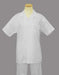 Mens Linen Suit / Cotton French Cuffs 2 Piece Summer Casual Two Piece Mens Walking Outfit For Sale Pant Sets Casual Suit Short Sleeve Shirt + Pants White All White Outfits For Men