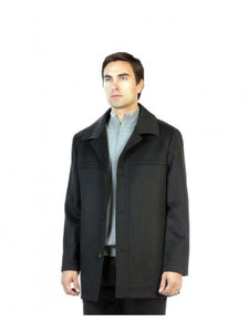 Mens Topcoat Mens Dress Coat Charcoal Designer Men'S Wool Men'S Peacoat Sale Outerwear