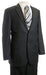 Men's Suit Charcoal Stripe ~ Pinstripe Affordable Cheap Priced Business Suits Clearance Sale Online Sale