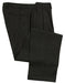 Charcoal Two Button Close Back Pockets 100% Wool Slacks