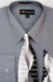 Affordable Clearance Cheap Mens Dress Shirt Sale Online Trendy - Charcoal Point(Straight) Collar Men's Dress Shirt