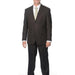 Men's Charcoal Grey Double Breasted Suits Slim Fit Suit