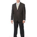 Men's Charcoal Grey Double Breasted Suits Slim Fit  Suit