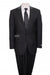 Men'S Two Piece Ticket Pokcet Peak Lapel Slim Fit Suit Charcoal - Color: Dark Grey Suit