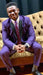 Men's Cheap Priced Designer Fashion Dress Casual Blazer On Sale Shawl Lapel Violet Blazer