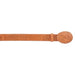 Cognac & Silver Menudo Belt