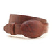 Authentic Genuine Real Cognac Lizard Belt