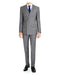 Men's Colin Firth Kingsman Grey Double Breasted Button Closure Dual Waist Pocket Suit
