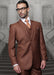 Men's Copper Suit Plus Size Men's Suits For Big Guys