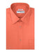 Designer Brand Coral Classic Regular Fit Cotton Blend Dress Shirt Salmon ~ Melon ~ Peachish Pinkish Color Men'S Dress Shirt