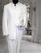 Off White sale Cream Ivory Mandarin Suit For Men