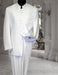Off White sales Cream Ivory Mandarin Suits For Men
