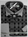 Daniel Ellissa Ds3779BP2 Men's French Cuff Black Men's Dress Shirt