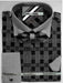 Daniel Ellissa Ds3779BP2 Men's French Cuff Black Men's Dress Shirt