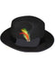 Men's Untouchable Black Fedora Wool Dress Hat