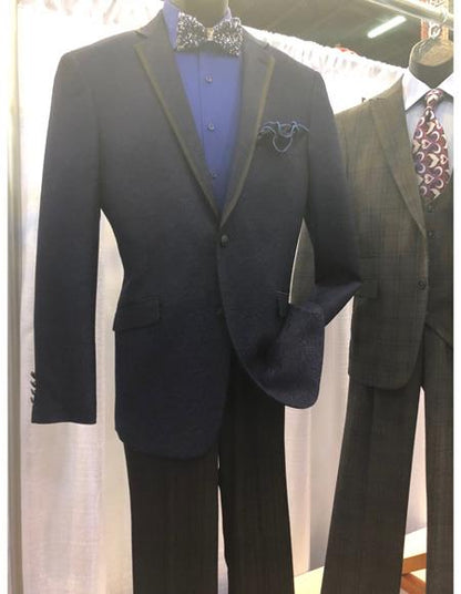 Men's Dark Blue Suit