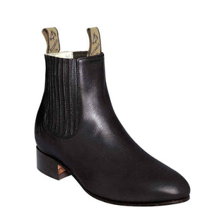 Mens Deer Black Botines