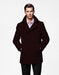 Men's Designer Men's Wool Men's Peacoat Sale Fabric double breasted Style Coat For men Dark Brown