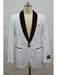 Mens Dinner Jacket Mens Blazer White ~ Burgundy Tuxedo Dinner Jacket And Blazer Two Toned