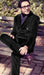 Mens Double Breasted Suits Slim Fitted - Velvet Suit - Winter Fabric Black Suit