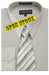 Men'S Basic Shirt With Matching Tie And Hanky