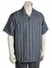 Men's Dual Pocket Short Charcoal Suit and Pants
