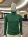Mens Classic Emerald Green Turtleneck Sweater – Slim Fit Knit Pullover