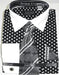 Mens Fashion Dress Shirts And Ties Black White Colorful Men'S Dress Shirt