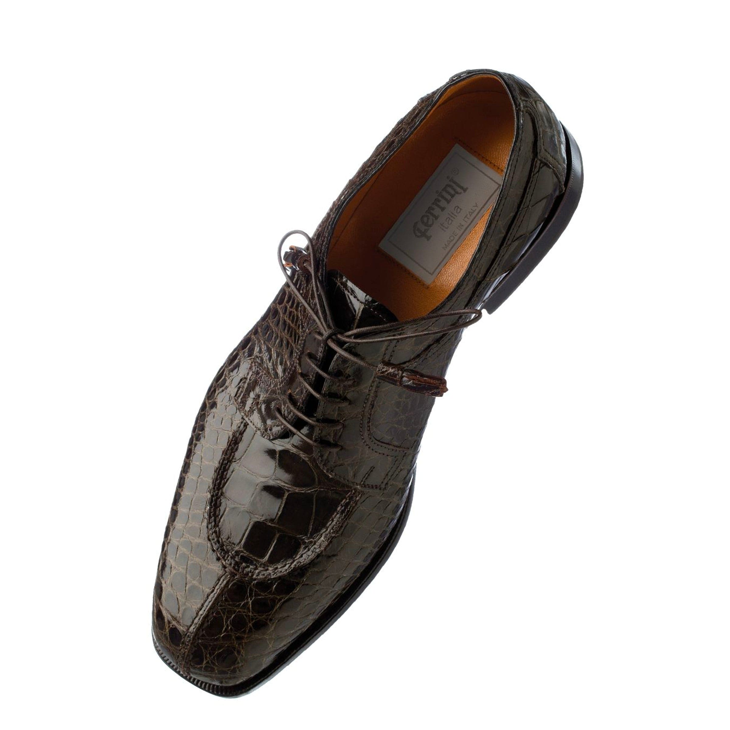 Ferrini Italia Elegant Brown Leather Men\'s Shoes Men main image 3