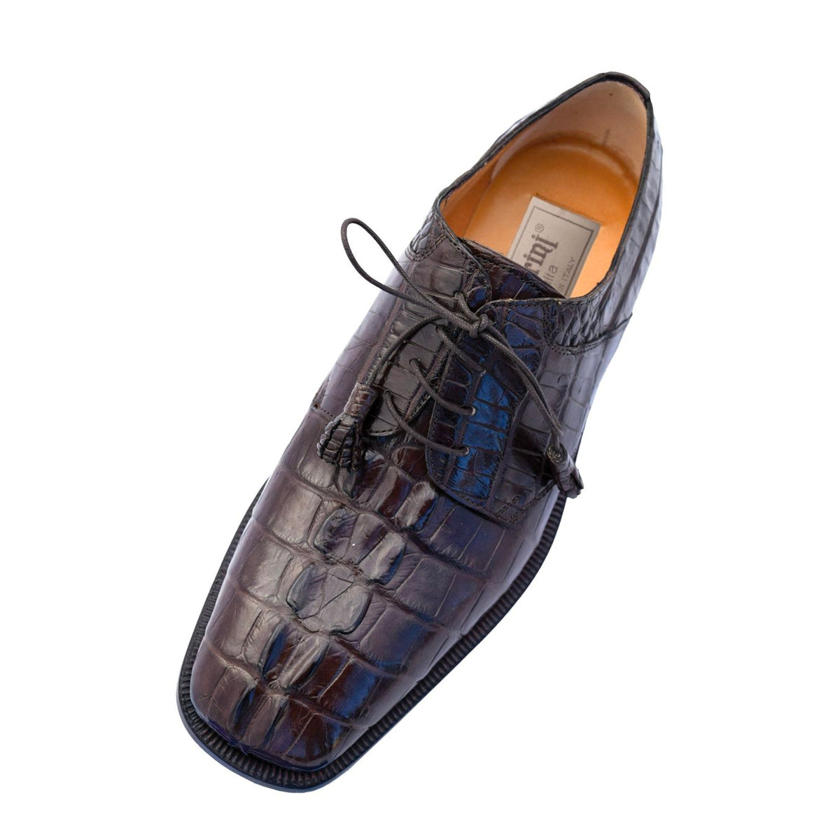 Men's Ferrini Brand Shoe Men's Light Cognac Color Alligator Shoes main image 1