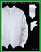 Men's 4 Piece Groomsmen Dress Tuxedo Wedding Vest ~ Waistcoat ~ Waist coat  Set (Bow Tie, Neck Tie, Hanky) - Jacquard White - Men's Neck Ties - Mens Dress Tie - Trendy Mens Ties