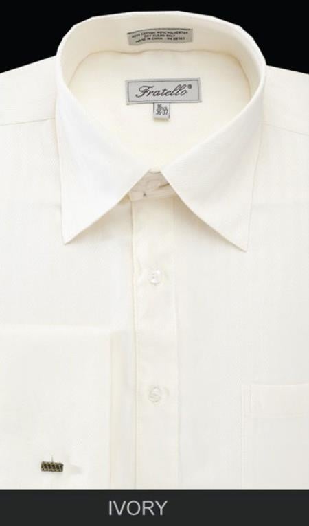 Fratello French Cuff Ivory