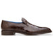 Belvedere Genova Men's Alligator Leather Loafers in Chocolate Brown
