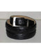 Men's Genuine Embodies Finest Leather Black Ostrich Belt