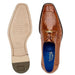 Belvedere Bolero Men's Ostrich Leather Dress Shoes – Antique Almond